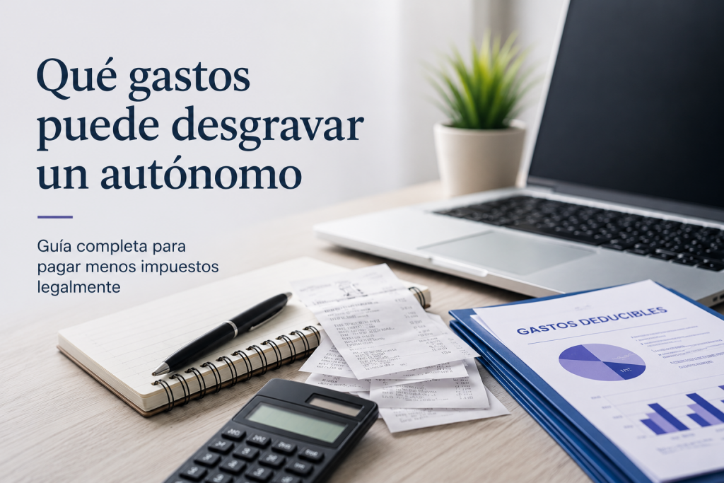 Qué gastos puede desgravar un autónomo