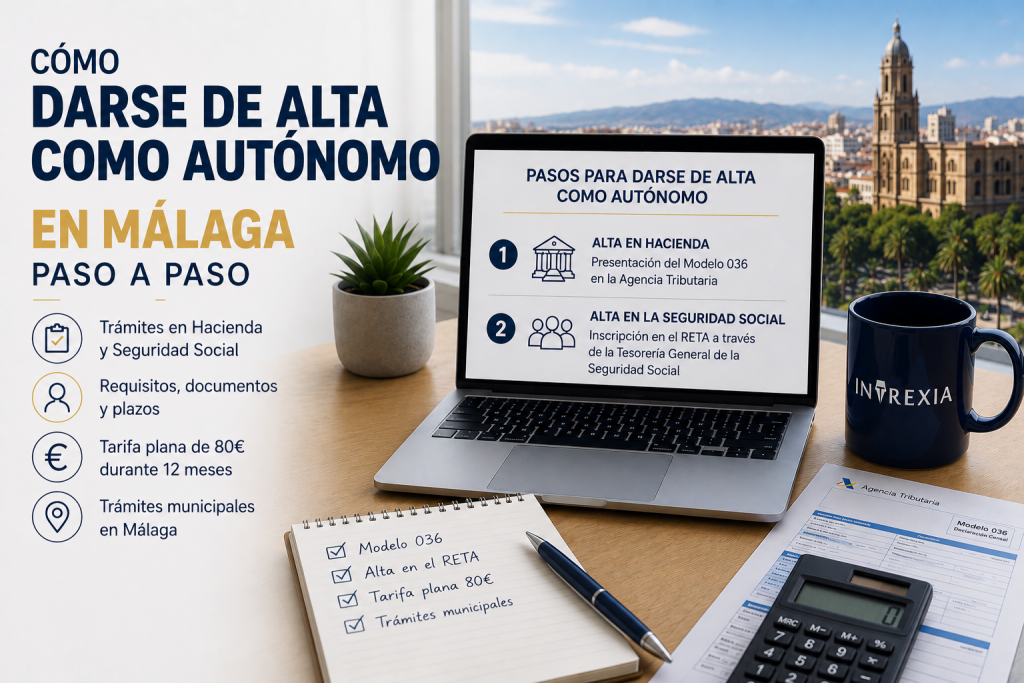 Cómo darse de alta como autónomo en Málaga
