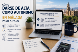 Cómo darse de alta como autónomo en Málaga